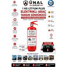 MSP Araç Lityum Yangin Söndürücü, 1 Kg, Tüvtürk Onaylı
