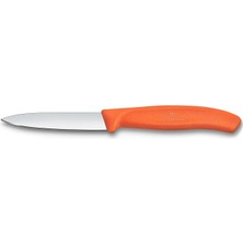 MSP 6.7609.C1 Swiss Classic 8cm Düz Soyma Bıçağı, Turuncu