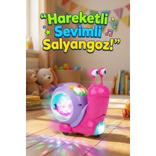 MSP Işıklı Müzikli Salyangoz Oyuncak - Bebek Emekleme Yardımcısı Eğitici Yürüyen Salyangoz