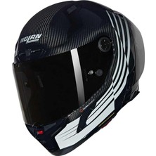 MSP X-804 Rs Ala 345 Karbon Kapalı Motosiklet Kaskı Siyah Xl