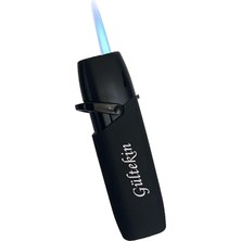 MSP Kılıflı Rüzgar Geçirmez Torch Jet Çakmak, Mat Siyah