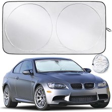 MSP Ön Cam Güneşliği Uv Koruyucu Çift Taraflı Katlanabilir 150X70 cm