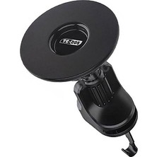 MSP Süper Manyetik Araç Telefon Tutucu TD-H7541 | 360° Dönebilen Metal Kancalı Havalandırma Klipsli | iPhone 12-13-14 ile Uyumlu Manyetik Destekli Akıllı Telefon Tutucu TD-H7541