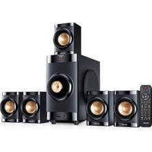 MSP MD-381BT 5+1 Usb+Sd+Fm Destekli Multimedia Kumandalı Bluetooth Speaker (Tv Ye Bağlanır Sinema Ses Sistemi)