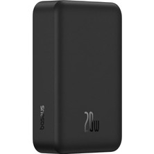 MSP Enerfill FM41 Mini Manyetik Powerbank 20.000 Mah 20W - Siyah (C'den C'ye 20V/3A 30CM Siyah Kablolu)