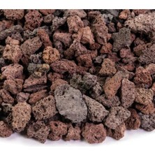 MSP Taşı Kırmızı Pomza 5 kg 10-15 mm Lav Taşı