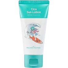aklow akyoleticaret 11 Factory Waterproof Cica Sun Lotion SPF50+ Cica Güneş Losyonu