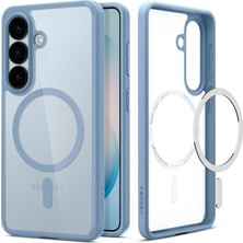 MSP Galaxy S26 ile Uyumlu Magnet Kılıf Ultra Hybrid Mag Fit Sararmaya Dayanıklı Mavi Şeffaf Kapak - ACS11166 (Spigen Tr Garantili)