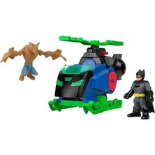 MSP Dc Super Friends, 7 cm Aksiyon Figürleri ve Oyuncak Araç, Batcopter Batman, Man-Bat (Stiller Çeşitlilik Gösterebilir), JML97