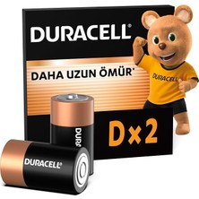 MSP Basıc Alkalin D Pil (2’li Paket)