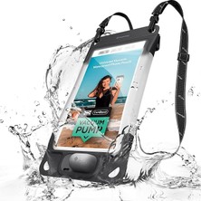 MSP Caseology Waterproof IP68 Sertifikalı Su Geçirmez Kılıf (Dahili Pompa ile Sızdırmaz Vakumlama Teknolojisi) Kömür - ACS06257 (Spigen Tr Garantili)