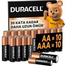 MSP Alkalin Aa Kalem Pil, 1,5V (LR03 / MN2400), 20'li Paket