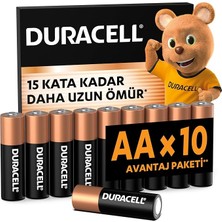 MSP Basıc Aa Alkalin Kalem Pil (10'lu Paket) – 1,5V