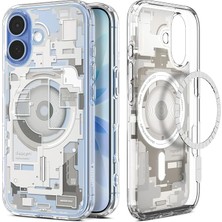 MSP iPhone 17 ile Uyumlu Magsafe Kılıf Ultra Hybrid Zero One Mag Fit Sararmaya Dayanıklı Tasarım Bej Şeffaf Kapak - ACS10088 (Spigen Tr Garantili)