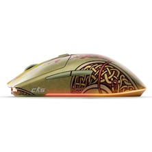 MSP Cs2 Dragon Lore Counter-Strike Wireless Gaming Mouse - 2.4ghz & Bluetooth — 18.000 Dpı Truemove Air Optik Sensör