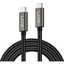 MSP Ultra USB C To USB C Kablo 240W Pd 3.1 Hızlı Şarj, 20GBPS Veri Transferi, 4K@60Hz Görüntü Aktarımı, USB 3.2 Gen2 Type-C Kablo Ult (200, Santimetre)