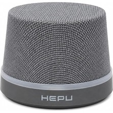MSP HP-MS01G Manyetik Bluetooth Hoparlör Telefon Standlı Kablosuz Hoparlör, Bluetooth 5.3 Tws Stereo, 360° Ses Efekti Rgb LED Işıklı, Type-C Şarjlı Taşınabilir Hoparlör Gri