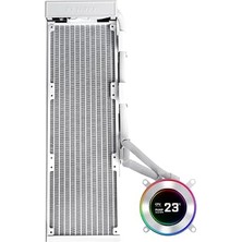 MSP Li Hydro-Shift Iı Lcd-C 360 Beyaz Fansız Işlemcı Sıvı Soğutucu (G89.GHS2LCD36W.00)