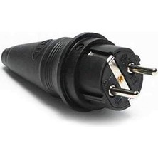 aklow akyoleticaret Schneider/monofaze 1X16A Kauçuk Düz Fiş; 3201-301-0300