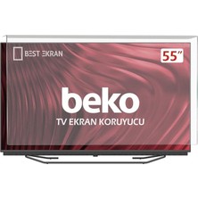 MSP B 855 C Tv Ekran Koruyucu - Beko 55" Inç 139 cm Tv Ekran Koruyucu B855C