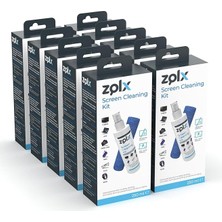 MSP Ekran Temizleme Seti 250ML * 10 Adet (Mikrofiber Bez Hediye) Tv, Bilgisayar, Notebook, Monitör, Gözlük, Tablet, Telefon