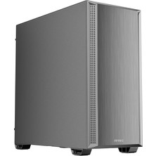 MSP P7 S, 4x Pwm Fan Dahil, Çift Taraflı Mesh Ön Panel, 360MM Üst Radyatör Desteği, Type-C 3.2 Gen 2, Ses Sönümleyici Yan Panel, Orta Kule Atx Kasası, Gri