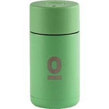 MSP Green Paslanmaz Çelik Mini Termos, 355 Ml, Düğme Kapaklı, Mint Yeşili, Bpa Içermez