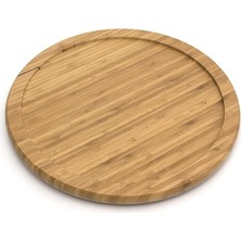 MSP International 8301 Bambu Ahşap 25,4 cm Mutfak Döner Tablası
