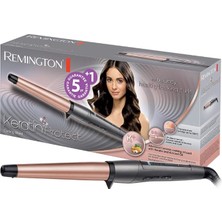MSP Saç Maşası Keratin Protect , Konik, Yüksek Kaliteli Grip-Tech Seramik Kaplama, Gri/pembe Altın, CI83V6