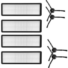 MSP S10T STFCR01SZ Xiaomi Uyumlu Filtre ve Siyah Yan Fırça-8 Parça