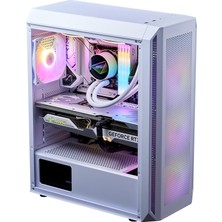 MSP Valor Air Plus 4 Adet Dahili Argb Fan USB 3.2 Beyaz Atx Mid-Tower Gaming (Oyuncu) Kasa (Valoraırplusmta-Whcww)