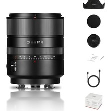 MSP Autofocus 24MM F1.8 Tam Çerçeve Lens, F1.8 Geniş Diyafram, Destek Otomatik/manuel Sony Fx A1 A9 A7M A7R A7S A7C Zve Serisi Fx3, A9II, A7M2, A7S2 Için Uyumlu