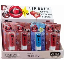 aklow akyoleticaret Dudak Nemlendirici Lip Balm, Çilek, Vişne ve Vanilya Aromalı, Çatlak Karşıtı Günlük Dudak Bakım Kremi, Çilek