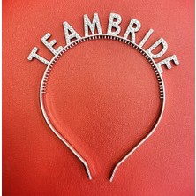 Givoria Gümüş Renk Team Bride Taç Plastik – Gelin ve Nedime Tacı HXCDR47
