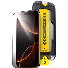 MSP The Future Iphone 17 Pro Ekran Koruyucu, Tam Kaplayan Kırılmaz Temperli Camlı Koruma