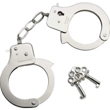Givoria Anahtarlı Oyuncak Metal Kelepçe Polis Kelepçesi HXCDR47