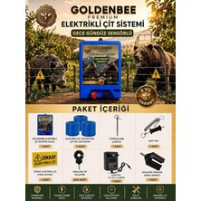 MSP Start Kit Elektrikli Çit Sistemi Domuz ve Ayı Kovucu 1500MT Adaptörlü Model (SET-103)