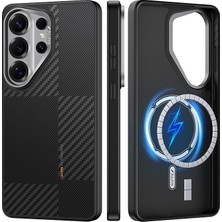 MSP Samsung Galaxy S26 Ultra Için Aramid Dual Kılıf [magsafe Uyumlu] 1500D Aramid Fiber [askeri Sınıf 13 Ayaklar Düşürülmüş] Hibrid Kapak Tpu Darbe Emici Tampon - Mondrian