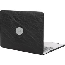 MSP Macbook Air Kılıf 13 Inç Deri LEAT01 Eski USB Girişli Model 2010-2017 A1369 A1466 ile Uyumlu Siyah