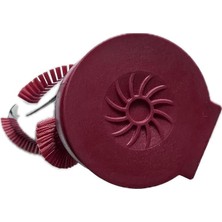 MSP Rowenta X-Pert 160/X-PERT 360 Şarjlı Süpürge Fırça / 9100040193 / Süpürge Başlık Fırçası - Kırmızı