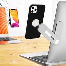MSP Cep Telefonu Için Mıknatıslı Telefon Standı Çoklu Ekran Yan Desteği Ayarlanabilir Telefon Tutacağı Dizüstü Bilgisayar Uzatma Manyetik Telefon Montaj Braketi