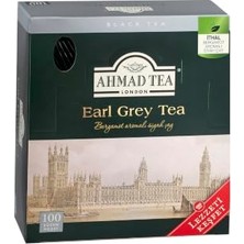 aklow akyoleticaret Bardak, Earl Grey Bergamot Aromalı Poşet Çay 100'LÜ (100 x 2 G)
