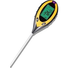 MSP 4lü Toprak Ph Ölçer Sıcaklık Ölçer Nem Ölçer Işık Ölçer Pilsiz Toprak Test Aleti