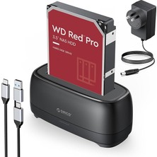 MSP Sabit Disk Yerleştirme Istasyonu, 22TB USB 3.0 Sabit Disk Muhafazası 2.5/3.5 Inç Ssd/hdd Için 5gbps Hızlı Iletim, 12V/2A Güç Adaptörü Desteği Uasp, Sürücü Gerekli Değil