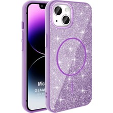 MSP Apple iPhone 13 Kılıf Glamgrip Luxe Lila [iphone 13 ile Uyumlu Kılıf - Lila]