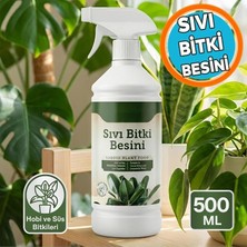 MSP Bitki Besini Hobi ve Süs Bitkileri Için Besleyici Onarıcı Adapte Edici 500 ml Bitki Vitamini