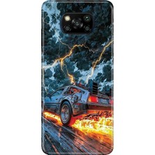 MSP X3 Nfc ile Uyumlu Xiaomi, Geleceğe Temalı Desenli Darbe Emici Silikon Kılıf, Çok Renkli