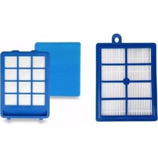 MSP Philips Marathon Ultimate Fc 9923 Süpürge Filtre Süper 3'lü Set (Ön Filtre+Arka Filtre ve Süngeri)