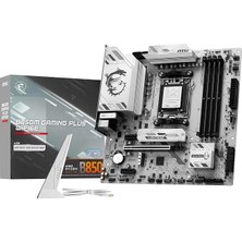 MSP B850M Gaming Plus Wifi 6e, Anakart, Matx, Am5 Soket, Ddr5 8200MHZ Oc, HDMI Dp, 2x M.2, 2.5g Lan