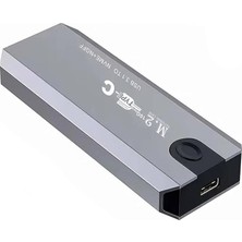 MSP PX-M224 M.2 Nvme SSD Kutusu, Type-C USB 3.1/3.2 Harici SSD Kutu, Pcıe Nvme M.2 SSD Uyumlu Alüminyum Taşınabilir Disk Muhafazası, Usb-C Hızlı Veri Aktarım Harici SSD HDD Kutusu
